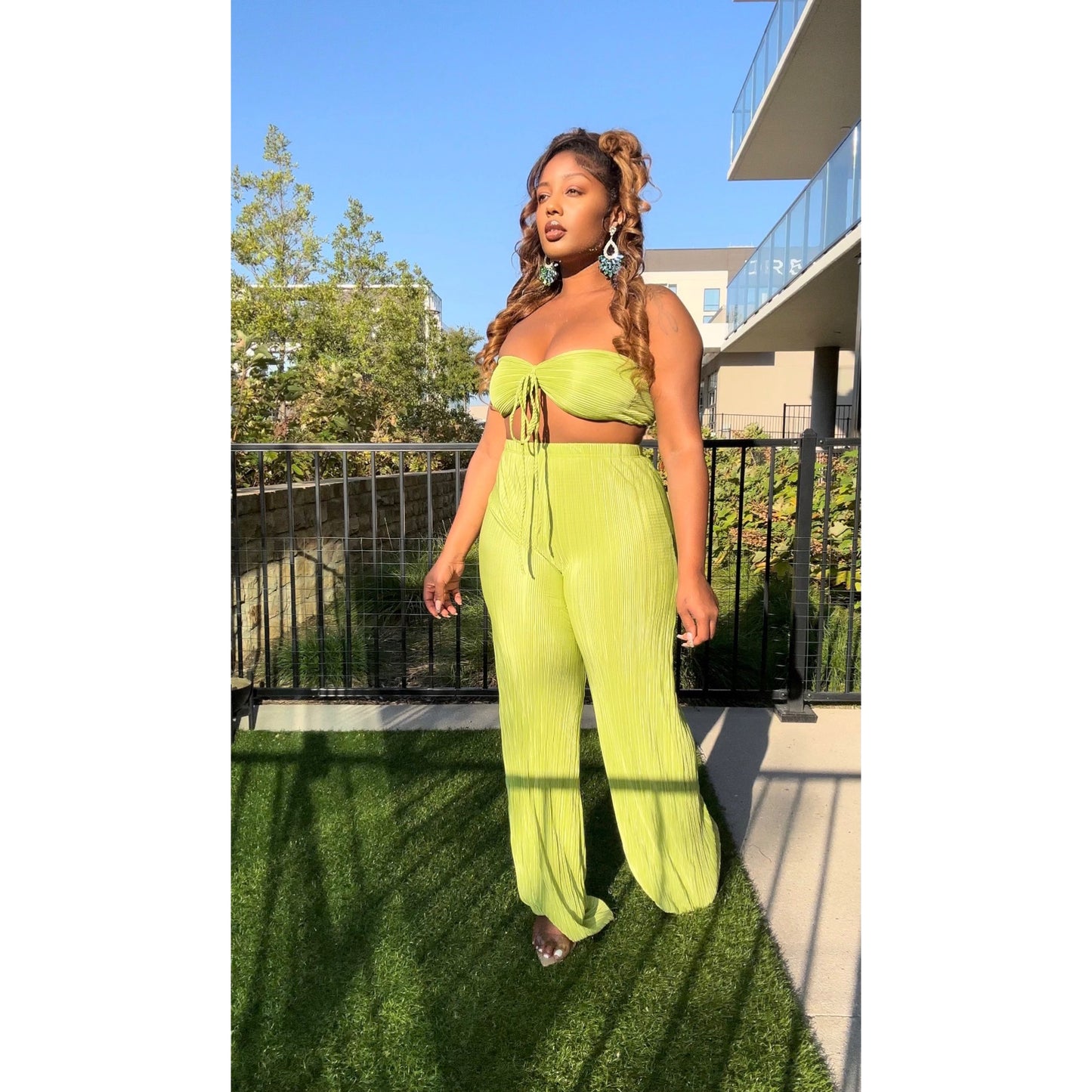 Green 2 piece set